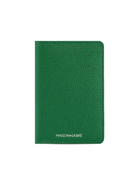 MAISON de SABRÉ leather passport holder