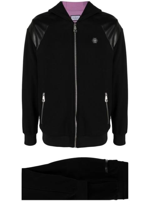 PHILIPP PLEIN logo-print tracksuit set