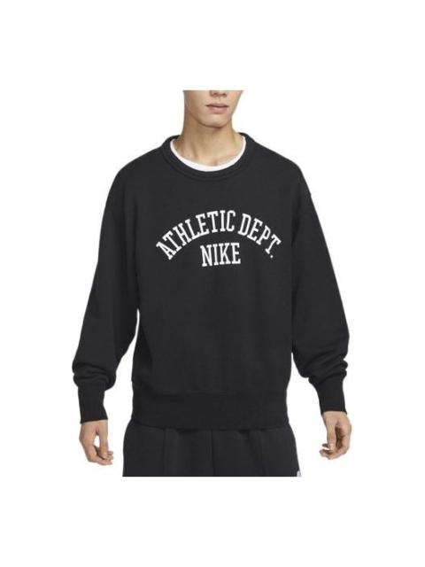 Nike Nike Sportswear Trend Fleece Crew Top 'Black' DX0026-010