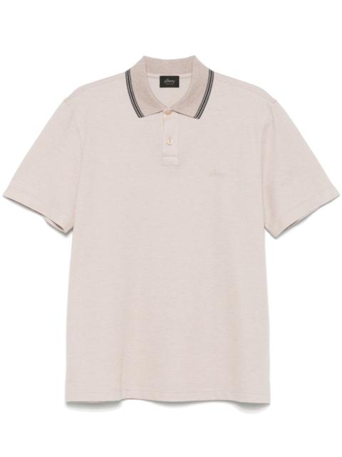 Brioni Logo-embroidered Polo Shirt