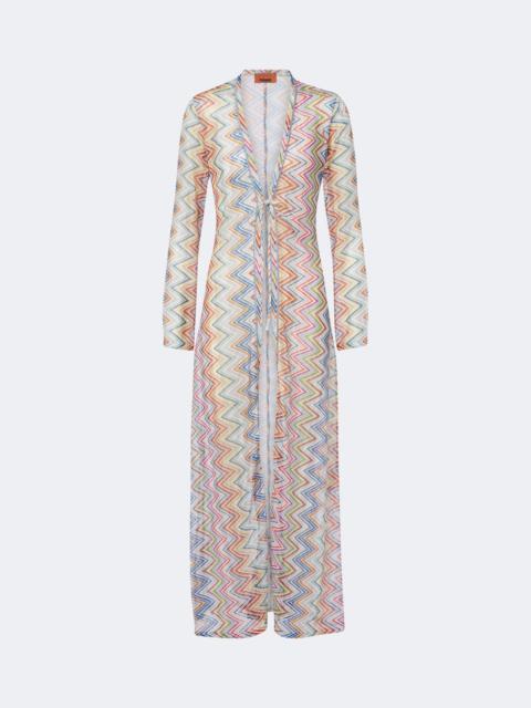 Missoni Zigzag beach cover-up