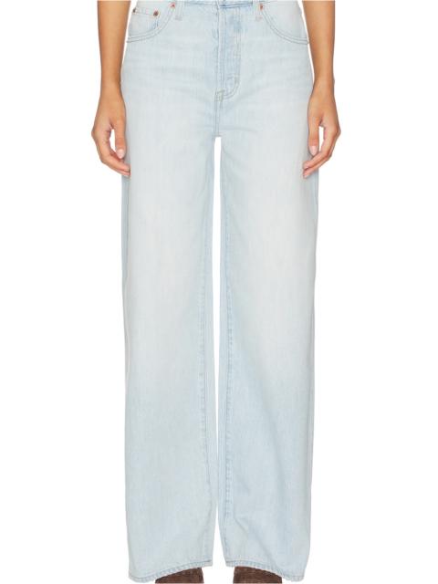 PISTOLA Tate High Rise Bowed Wide Leg Jeans