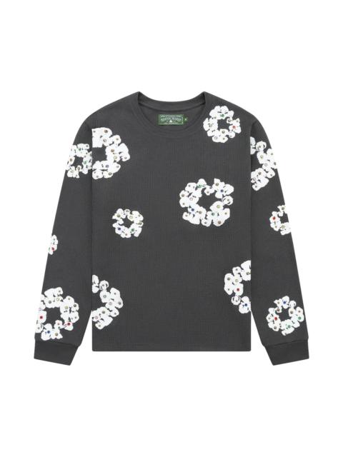 DENIM TEARS Denim Tears Rhinestone Wreath Thermal 'Vintage Black'