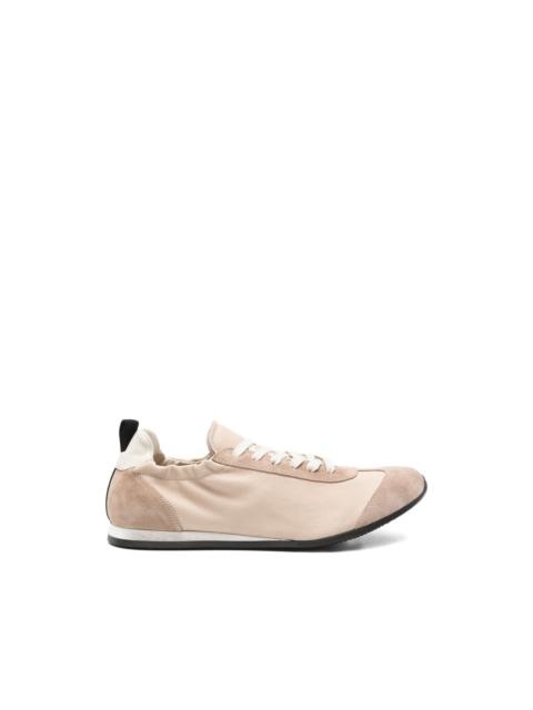 UMA WANG panelled suede-trim sneakers