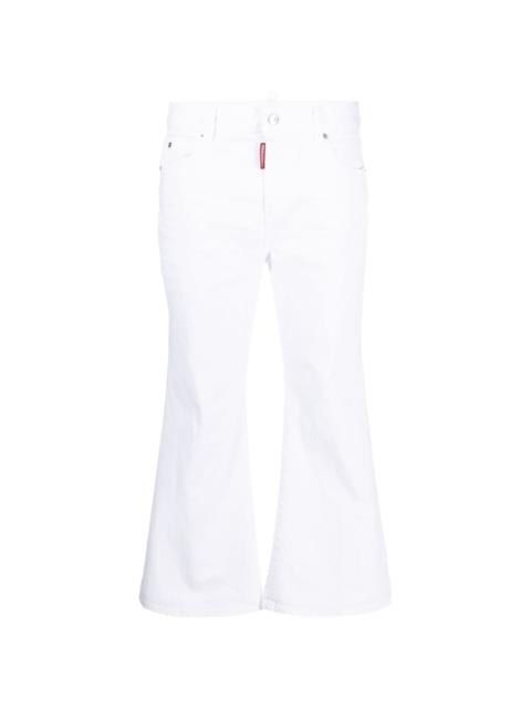 White Bull cropped jeans