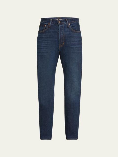 Men's Rinsed Selvedge Standard Fit Jeans