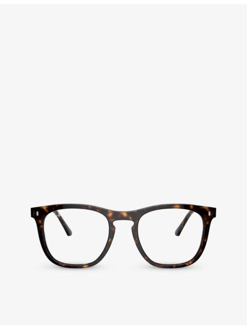 Ray-Ban RX2210V square-frame acetate optical glasses