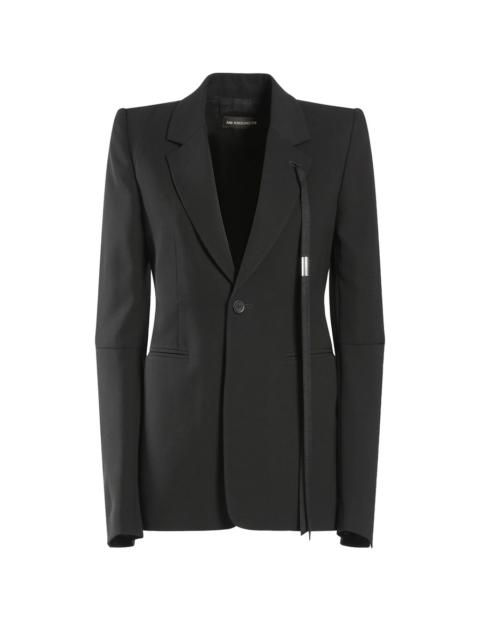 Ann Demeulemeester Sigrid fitted tailored jacket