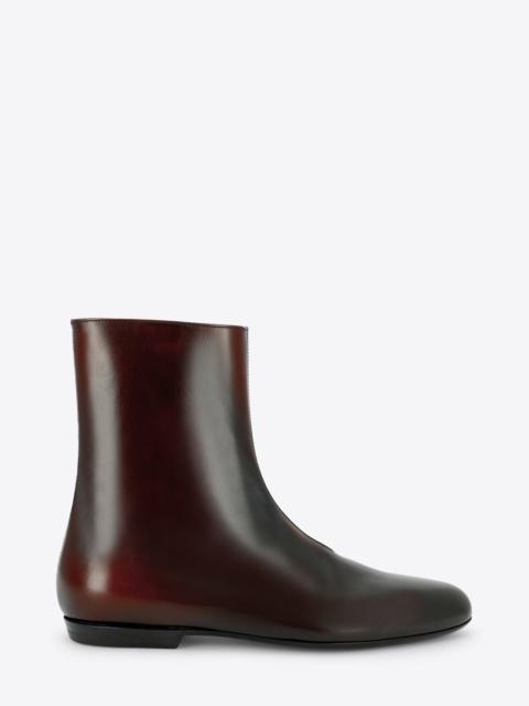 Dries Van Noten LEATHER SOCK BOOTS