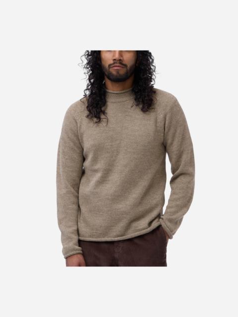 3sixteen Roll Neck Sweater ~ Sandstone Baby Alpaca