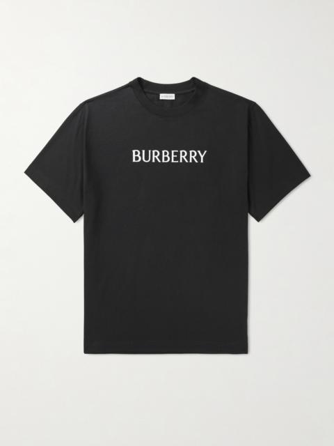 Burberry Seth Logo-Print Cotton-Jersey T-Shirt