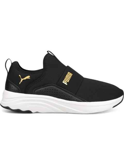 Puma Softride Sophia Slip-On Black Team Gold (Women's)