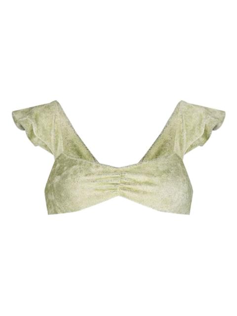 Collina Strada ruffled bralette