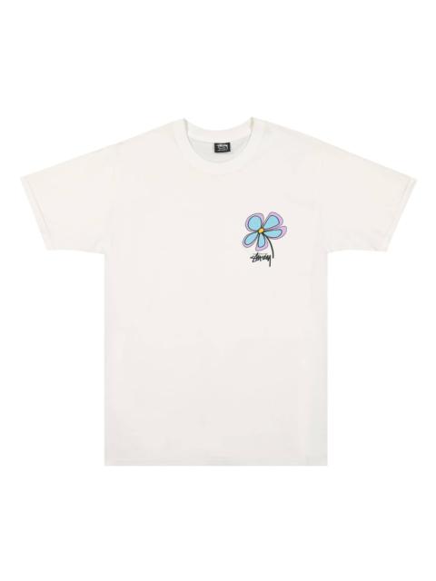 Stussy Flower Tee 'White'