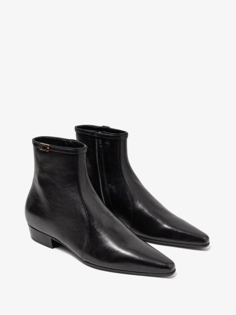 SAINT LAURENT Saint Laurent Arsun Black Ankle Boots