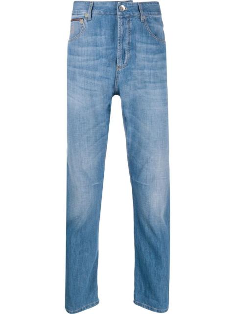 Brunello Cucinelli mid-rise straight jeans
