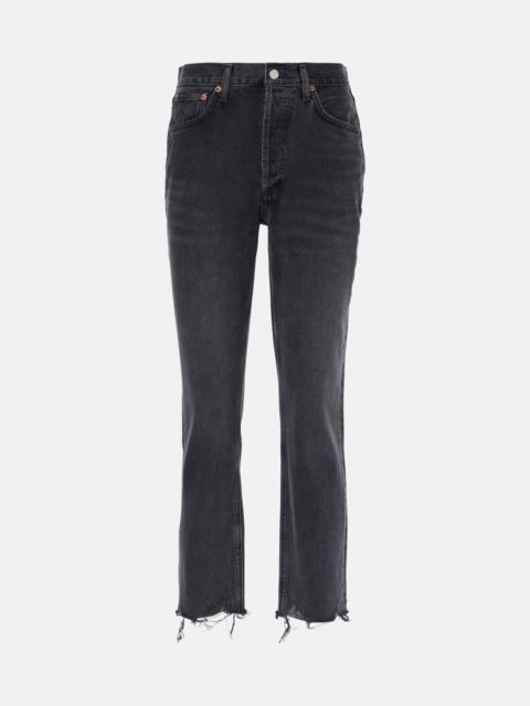 AGOLDE Riley cropped jeans