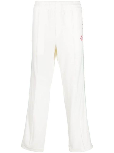 CASABLANCA side-stripe fleece track pants