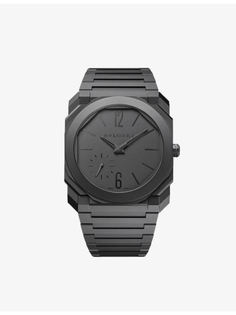 BVLGARI 103077 Octo Finissimo ceramic automatic watch