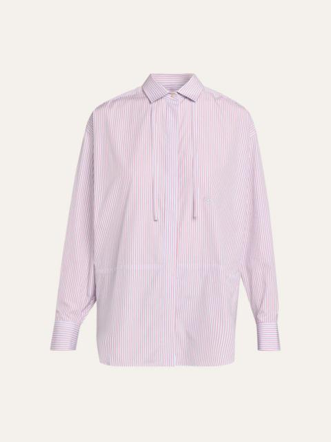 RÙADH The Dune Striped Cotton Button-Down Shirt