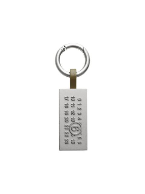 MM6 Maison Margiela Numeric tag keyring