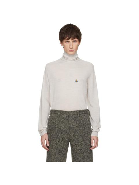 Vivienne Westwood Off-White Fisherman Turtleneck