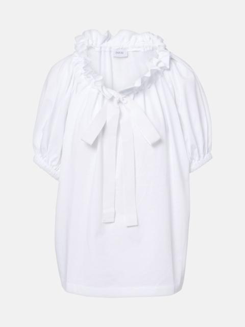 PATOU Cotton jersey top