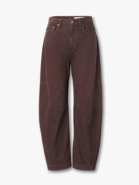 rag & bone Charlie Barrel Jeans
Lightweight Rigid in Espresso