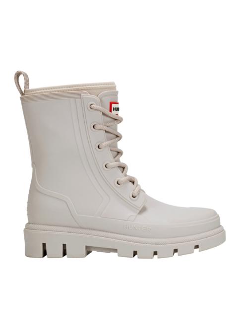 HUNTER Women's Diana Waterproof Lace-Up Rain Boots