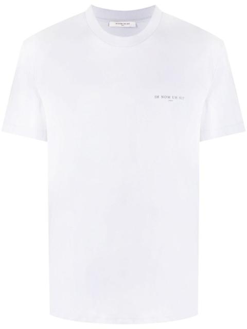 ih nom uh nit logo-print T-shirt