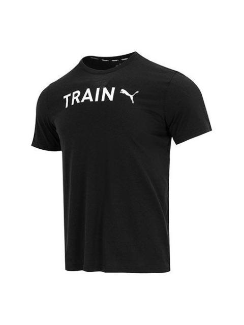 PUMA Graphic Train T-Shirt 'Black' 523722-01