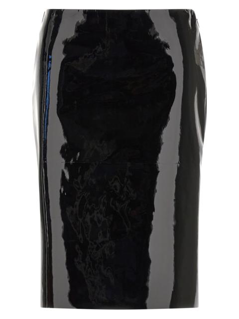 FERRAGAMO Patent Skirt