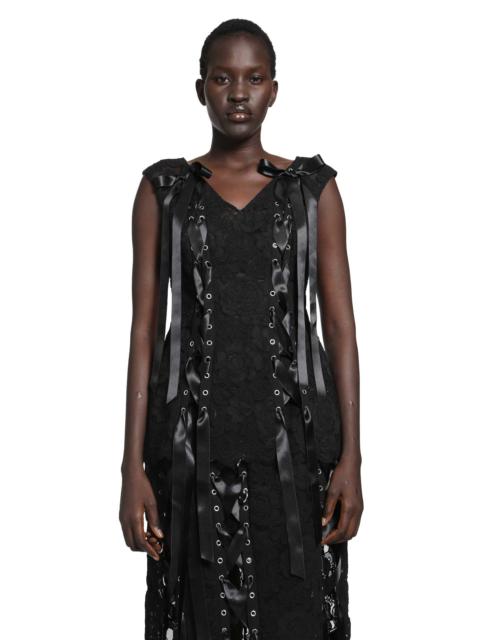 Simone Rocha Unraveling Ribbon Portrait Top