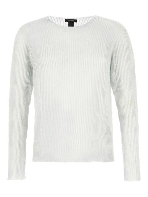 Avant Toi ribbed crew-neck sweater
