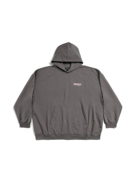 Women's Political Campaign Hoodie Large Fit in Grey