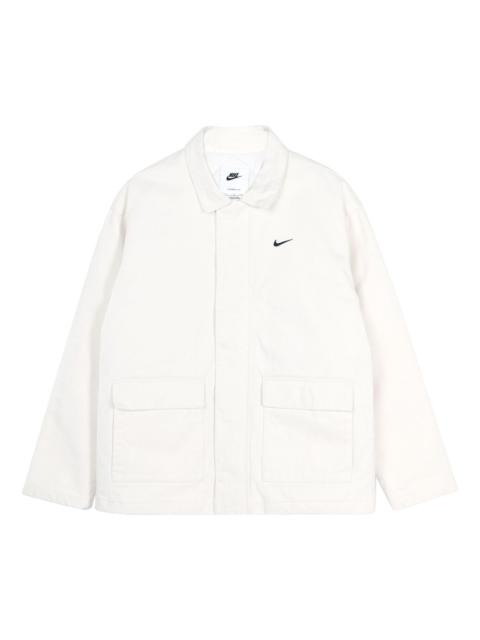 Nike utility pocket coach jacket 'White' DQ4939-030