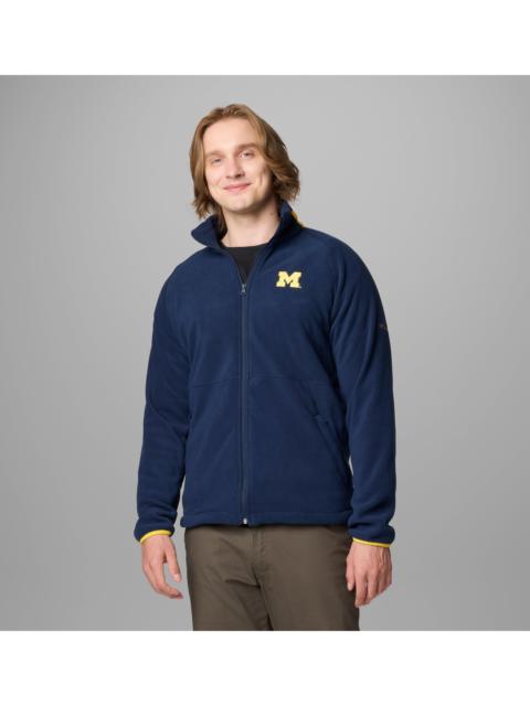Columbia Men's Collegiate Flanker IV Fleece Jacket - Michigan