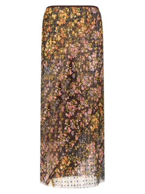 Dries Van Noten Floral 'Sati' Skirt