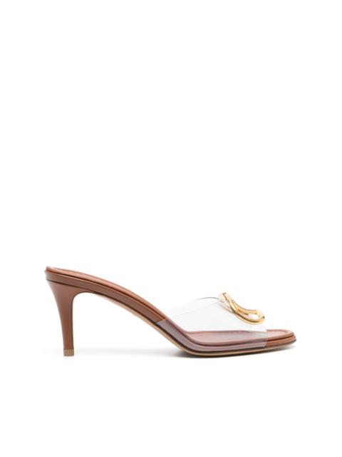 Valentino VLogo Signature open-toe mules