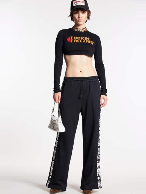 DSQUARED2 D2 WASH GYM PANTS