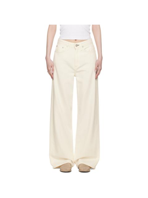 Off-White Featherweight Logan Wide-Leg Jeans