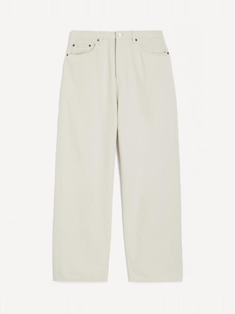 FRAME Baggy Jeans in Off White