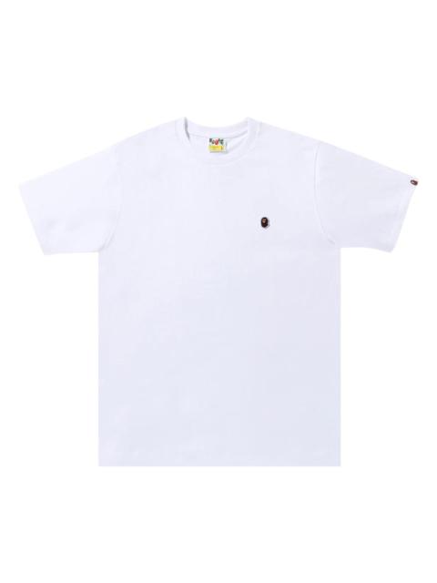 A BATHING APE® BAPE Ape Head One Point Tee 'White'