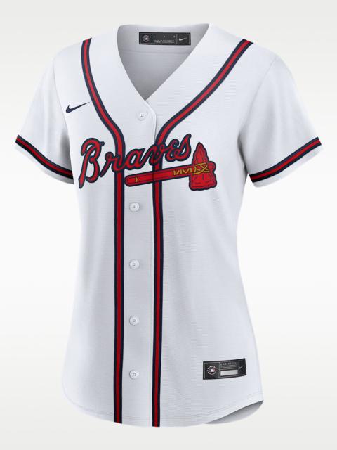 Nike Ozzie Albies Atlanta Braves Women's Nike MLB Replica Jersey