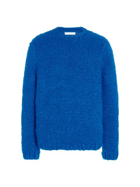 GABRIELA HEARST Lawrence Knit Sweater in Cobalt Welfat Cashmere