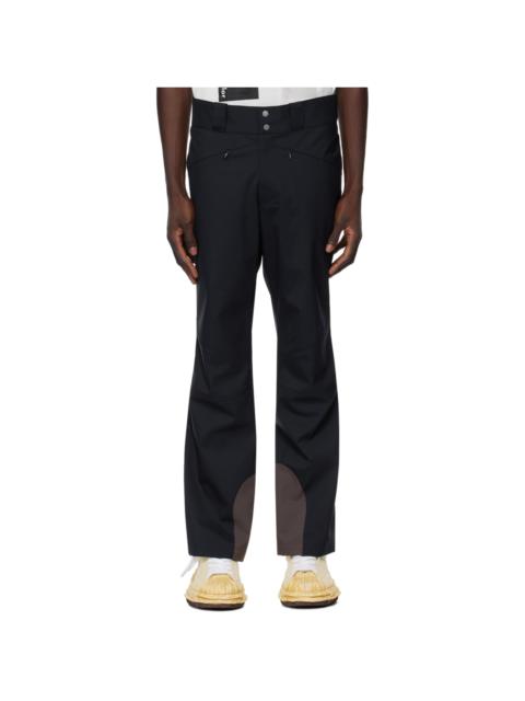 Kolor Navy Paneled Trousers