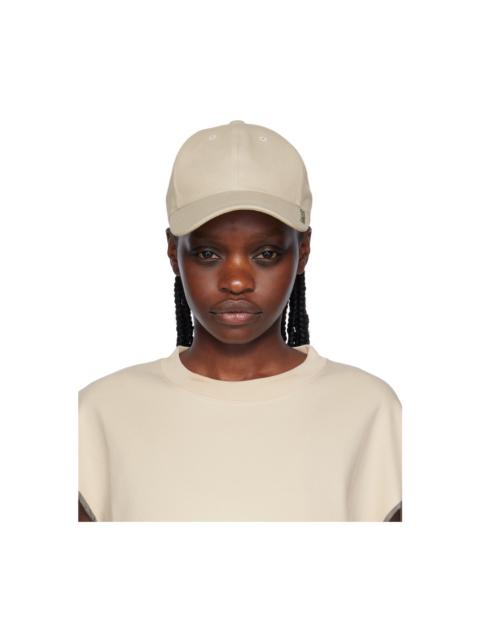 OPEN YY Brown 'YY' Cotton Ball Cap | REVERSIBLE