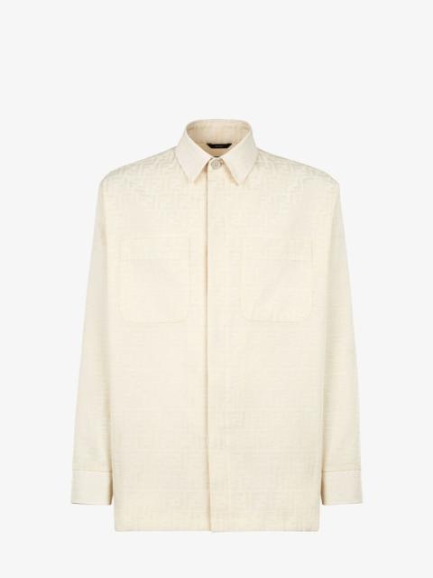 FENDI White fabric jacket