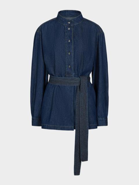 TWP Tamzin Denim Belted Jacket
