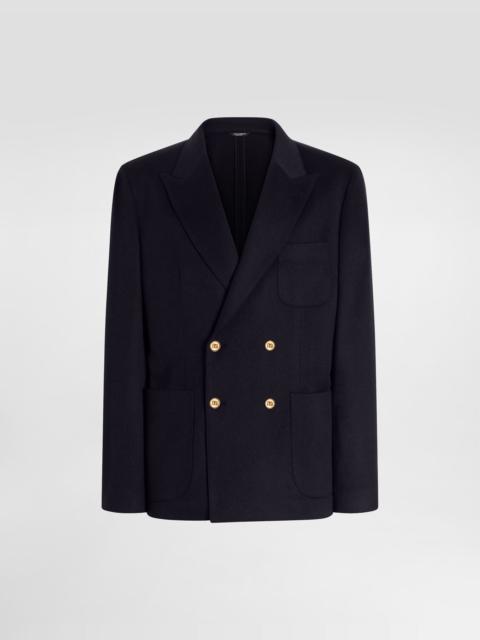 Dolce & Gabbana Double-breasted portofino cashmere jacket